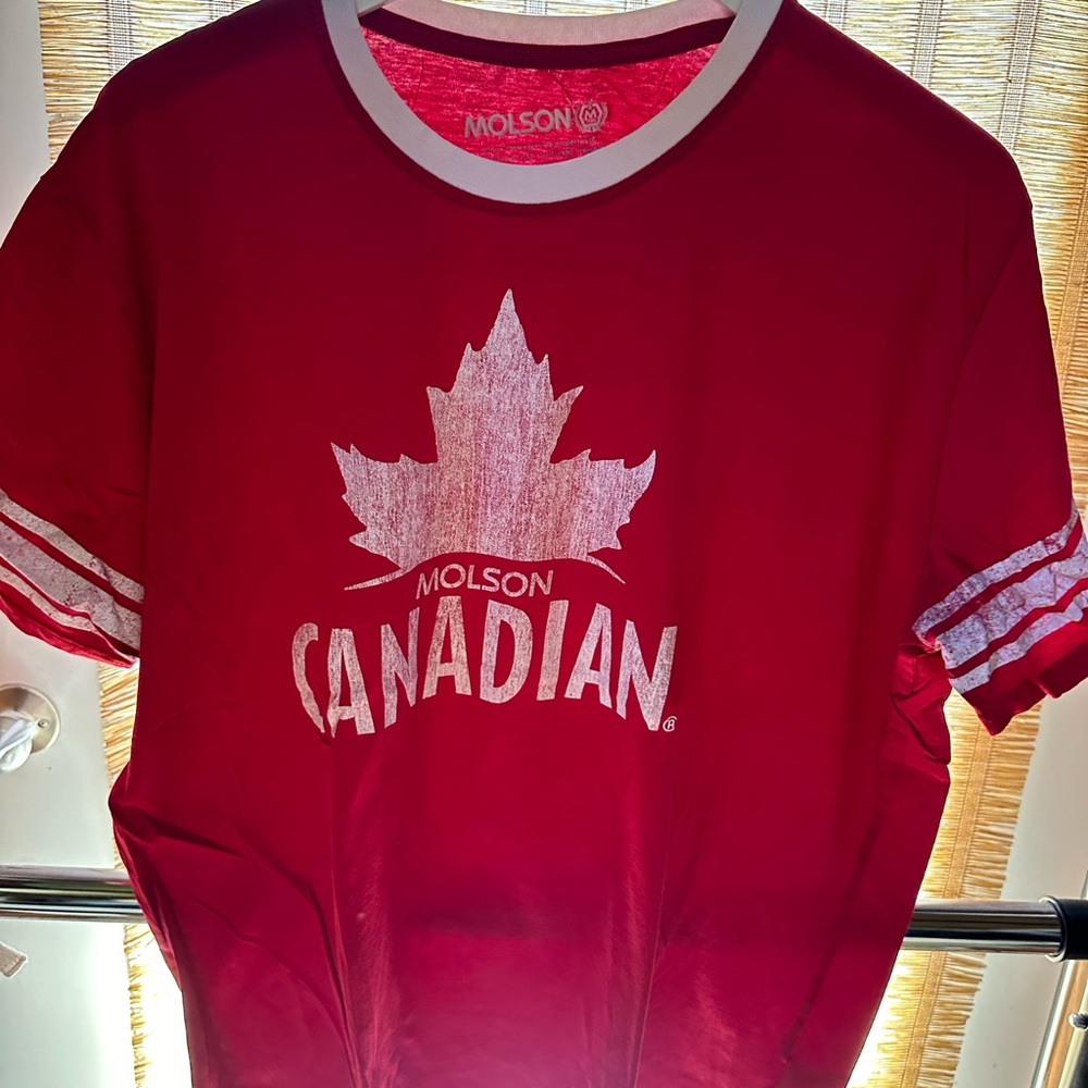 Vintage Molson Canadian Red Shirt Size XL